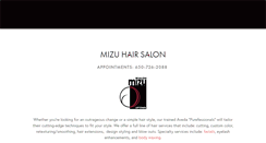 Desktop Screenshot of mizusalon.com